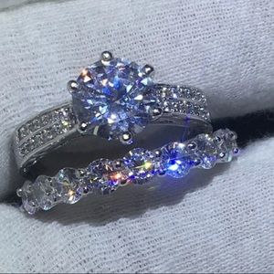 (9）925 Sterling Silver Female Finger ring